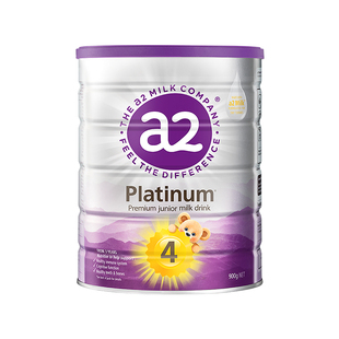 澳洲a2紫白金4段儿童奶粉官方旗舰店900gA2蛋白质四段奶粉3岁以上
