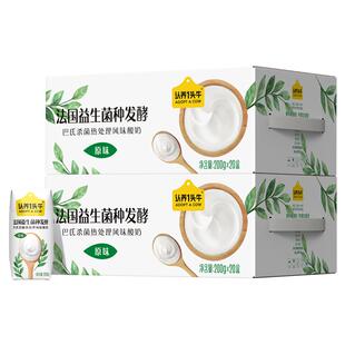 认养一头牛经典酸奶20盒*2箱法式益生菌发酵营养早餐酸奶整箱