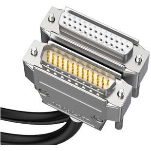 DB25延长线25针并口线串口线打印机线数据线25针连接线公对母纯铜