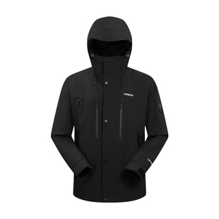 探路者户外冲锋衣男2026三合一cordura徒步防风防水登山服外套男