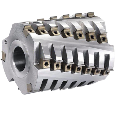 舍弃式螺旋滚筒四面刨刀