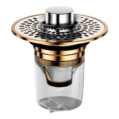 洗脸盆下水器配件洗手盆漏水塞子水池面盆型过滤按压式弹跳芯通用