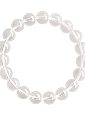 庆祥泰女性天然水晶手链春季爆款