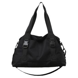 大容量单肩包女高级感时尚百搭手提牛津布大学生旅行防水斜挎背包