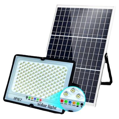 【小鱼】太阳能投光灯644灯珠天黑自动照明户外防水农村超亮