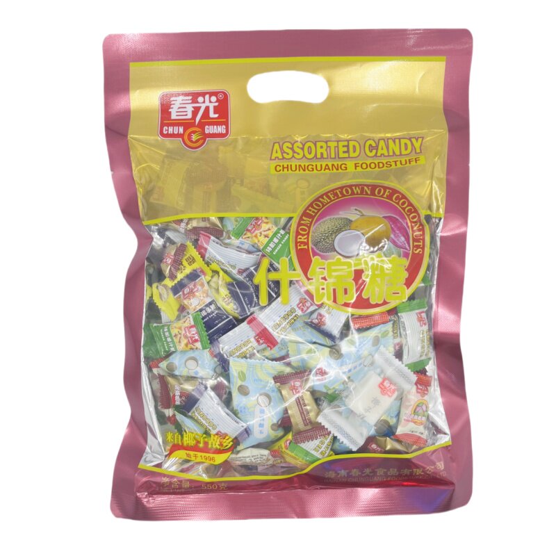 春光混合多种口味三亚特产什锦糖