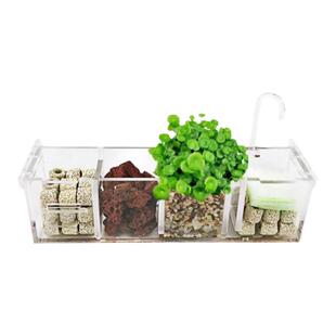 鱼缸过滤器滴流盒加长干盒过滤盒上置循环内挂过滤器壁挂式净水器