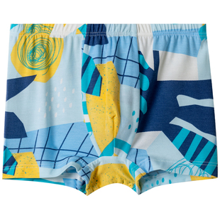 舒雅男童莫代尔内裤春夏新款卡通COOLMAX凉感学生平角3B-24309T