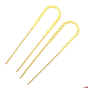 古风唐妆发簪唐风发钗刻纹簪敦煌头饰坦领汉服发饰压纹钗唐朝簪