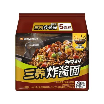 三养春酱方便面炸酱面
