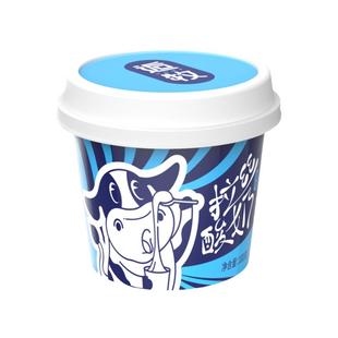 乍甸拉丝老酸奶逅牧原味搅拌低温酸奶杯装专利益生菌杯装送货上门
