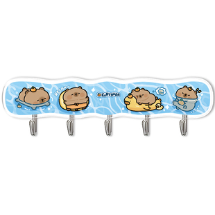 蜡笔小新免打孔挂钩浴室厨房卫生间宿舍粘钩挂钩创意可爱无痕粘钩