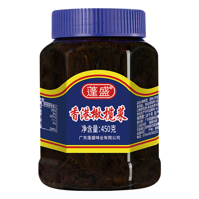蓬盛香港橄榄菜瓶装橄榄菜