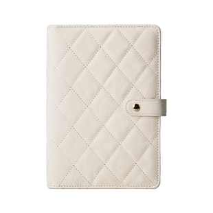 皮质首饰收纳册黄金防氧化收纳包高档饰品珠宝便携旅行绒布戒指项链耳环手链密封袋分格活页书金条保存神器