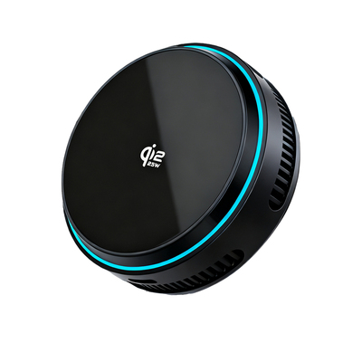 25款QI2.2真25W制冷磁吸无线充电器多功能手机导航直播充电散热器