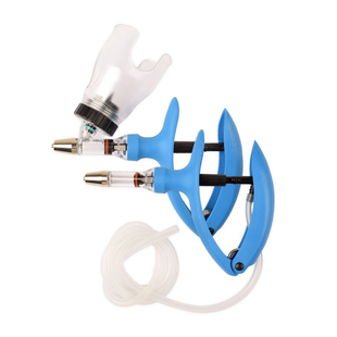 猪用连续注射器插瓶式可调2ml5ml导管式打针器兽用连续注射疫苗器