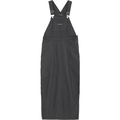 岩间散步工装背带裙女