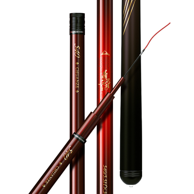 川泽鼎尖江湖鱼竿超轻超硬手杆碳素台钓鱼竿钓竿手竿鲫鱼渔具手竿