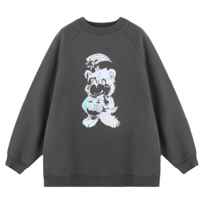 ei童装男童加绒卫衣潮酷宽松休闲