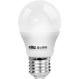 雷士照明led灯泡e27大螺口吊灯节能灯家用三色光源e14螺纹球泡灯