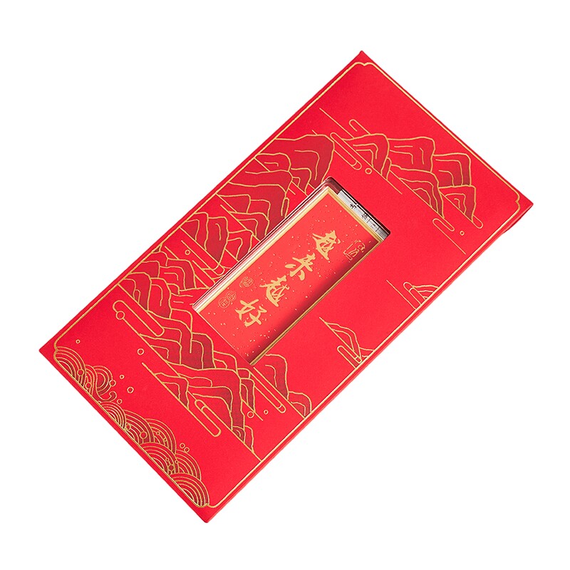 老凤祥凤享好礼黄金招财纳福普陀山金榜题名金卡红包中考高考礼物
