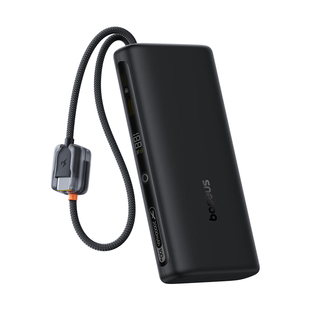 倍思【新国标3C认证】145W自带线快充充电宝笔记本25000毫安大容量移动电源适用苹果17小米Pro华为手机笔记本