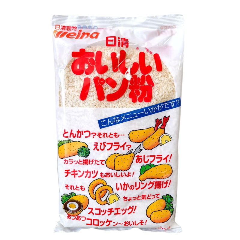 日本进口日清美味面包糠面包屑炸猪排鸡排烘焙原料天妇罗蔬菜炸物