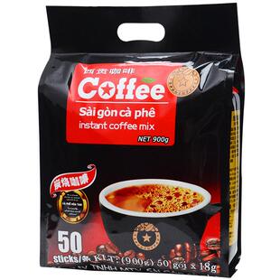 越南进口西贡炭烧咖啡三合一速溶猫屎咖啡味条装学生防困熬夜饮品