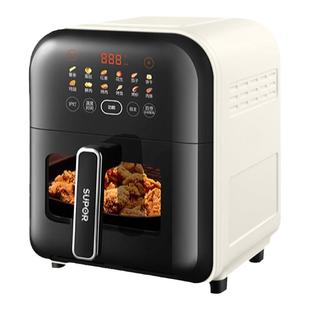 苏泊尔远红外空气炸锅可视智能多功能电炸锅6L大容量家用免翻面