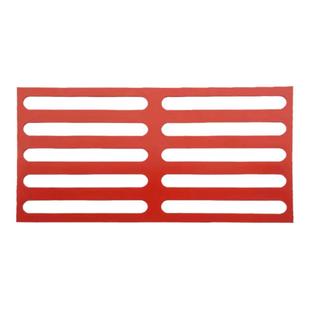 现浇金刚盲道聚合物胶贴橡胶模具压印板盲点盲条摸具透水砂浆磨具