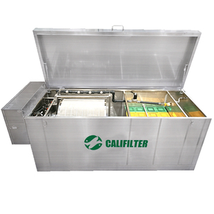 卡利净锦鲤鱼池过滤器智能全自动微滤机超滤机净水循环水过滤系统