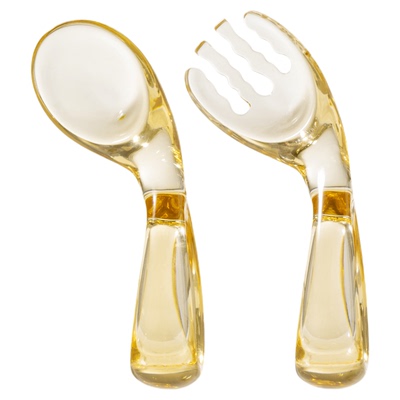 如山PPSU自主进食叉勺辅食勺子