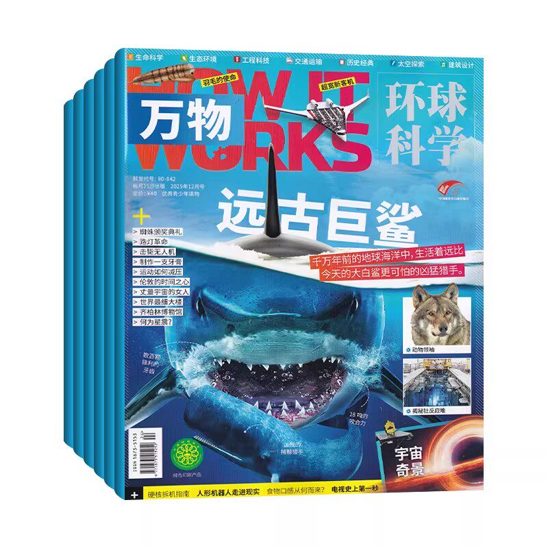 万物杂志26全年订阅青少年科普