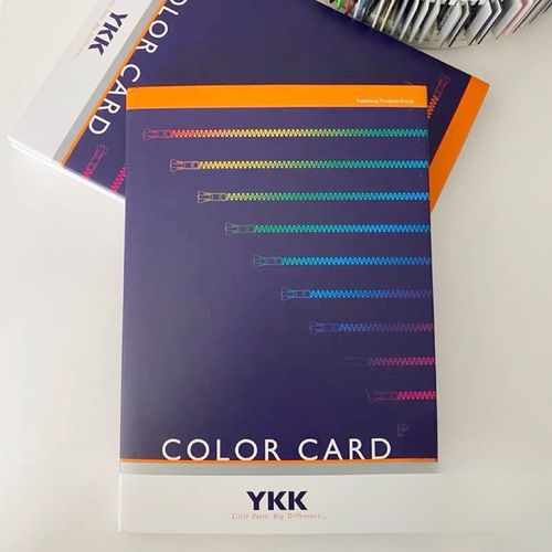 正品ykk色卡582色原装多种色卡颜色Ykk拉链