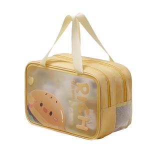 干湿分离洗漱包便携式防水化妆包女出差旅行大容量洗澡游泳收纳包