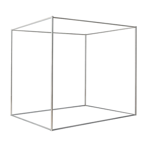 加粗加厚不锈钢坐床蚊帐支架管杆子 拉链方顶蒙古包学生单双人架