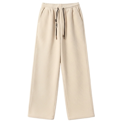 宽松长裤休闲裤灯芯绒加绒加厚