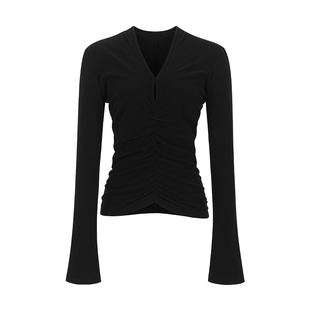 无以幻象 x 陈太太CHENTAITAI 长袖V领打底衫