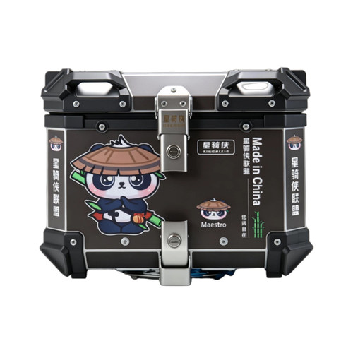 星骑侠铝合金尾箱AFR125大容量尾箱UFR150电动车后备箱防水电瓶车