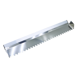 不锈钢抹灰刀泥瓦工铺贴瓷砖专用锯齿抹子刮腻子带齿刮浆拉槽神器