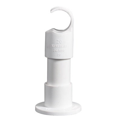 联塑吊卡抱箍底座管卡4分6分固定