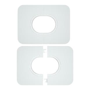 50下水管墙排装饰盖排水管倾斜45°墙角窟窿空调斜管遮丑美化缝隙