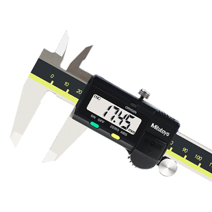 日本Mitutoyo三丰带表电子游标数显卡尺ABS工业级公英制500-196