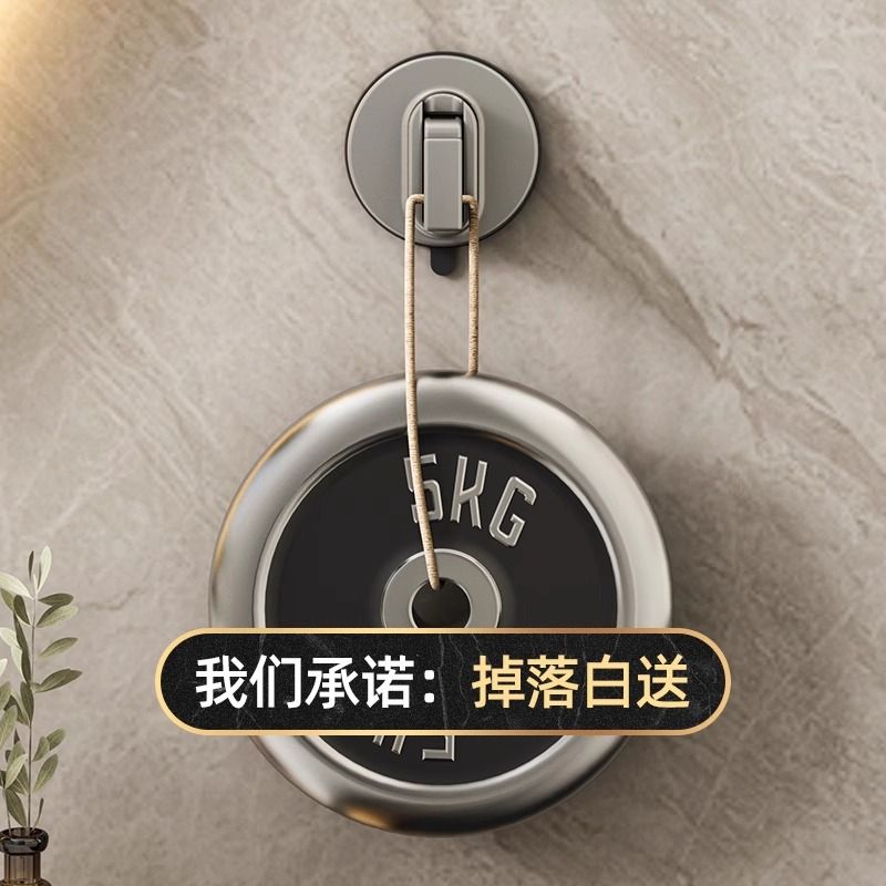 吸盘挂衣钩壁挂墙壁真空免后痕无毛巾墙壁钩打孔卫生间厨房门挂钩