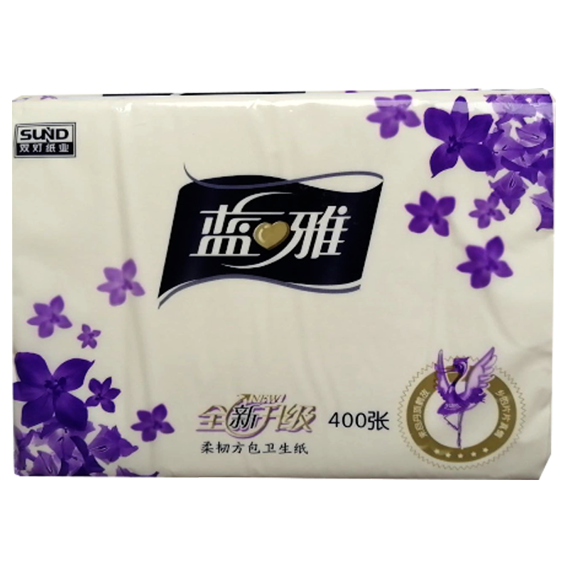 蓝雅面巾纸包邮平板卫生纸