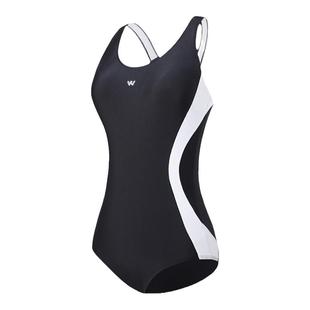 WaterTime游泳衣女款泡温泉新款游泳馆专用连体三角专业竞速泳衣