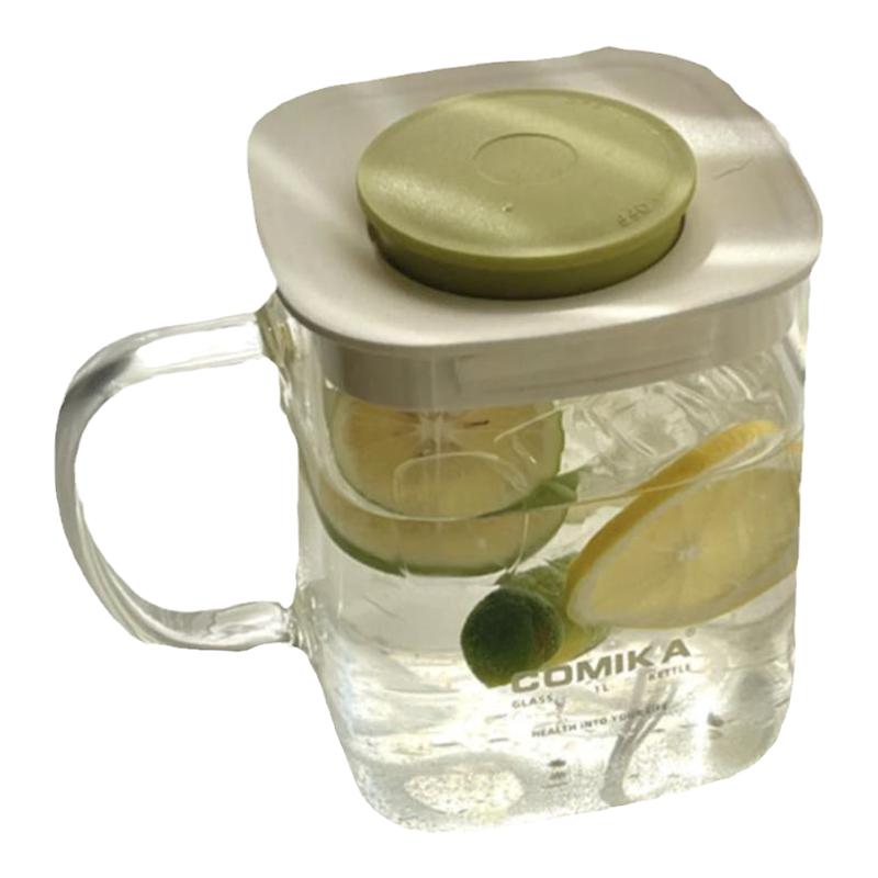 comika口咔茶壶玻璃耐热烧水壶泡茶过滤壶大容量耐冷水壶茶具套装