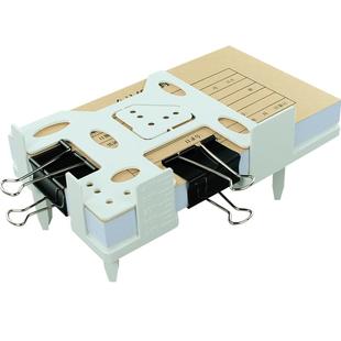 叠a4会计凭证装订整理成册神器辅助器订票据架固定器工具财务办公用品固定夹a5纸电脑记账封面封皮折叠大夹子
