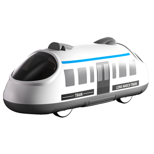 小汽车玩具男孩高铁火车双向回力列车儿童车车惯性玩具1一3岁宝宝