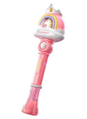 萌萌孩电动仙女棒手持泡泡机玩具